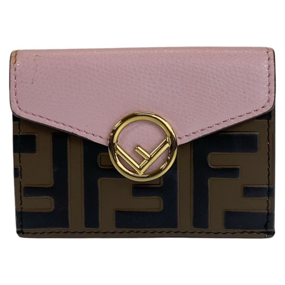 Fendi Zucca F is Fendi Compact Wallet